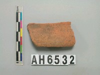 藏品(褐色夾砂陶圈足)的圖片